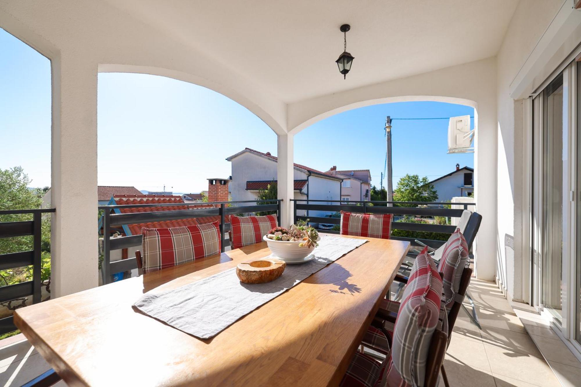 Apartment Pantalon, Big Terrace And Free Parking ザダル エクステリア 写真